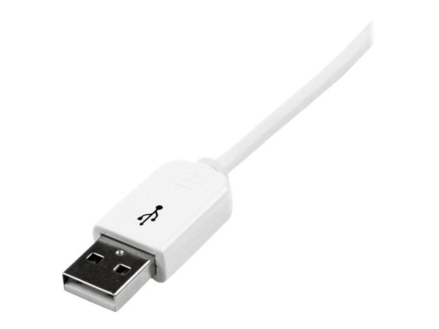 STARTECH.COM 1m USB iPhone / iPad und iPod Ladekabel - USB auf Apple 30 pin Dock Connector / Stecker Datenkabel - Weiss