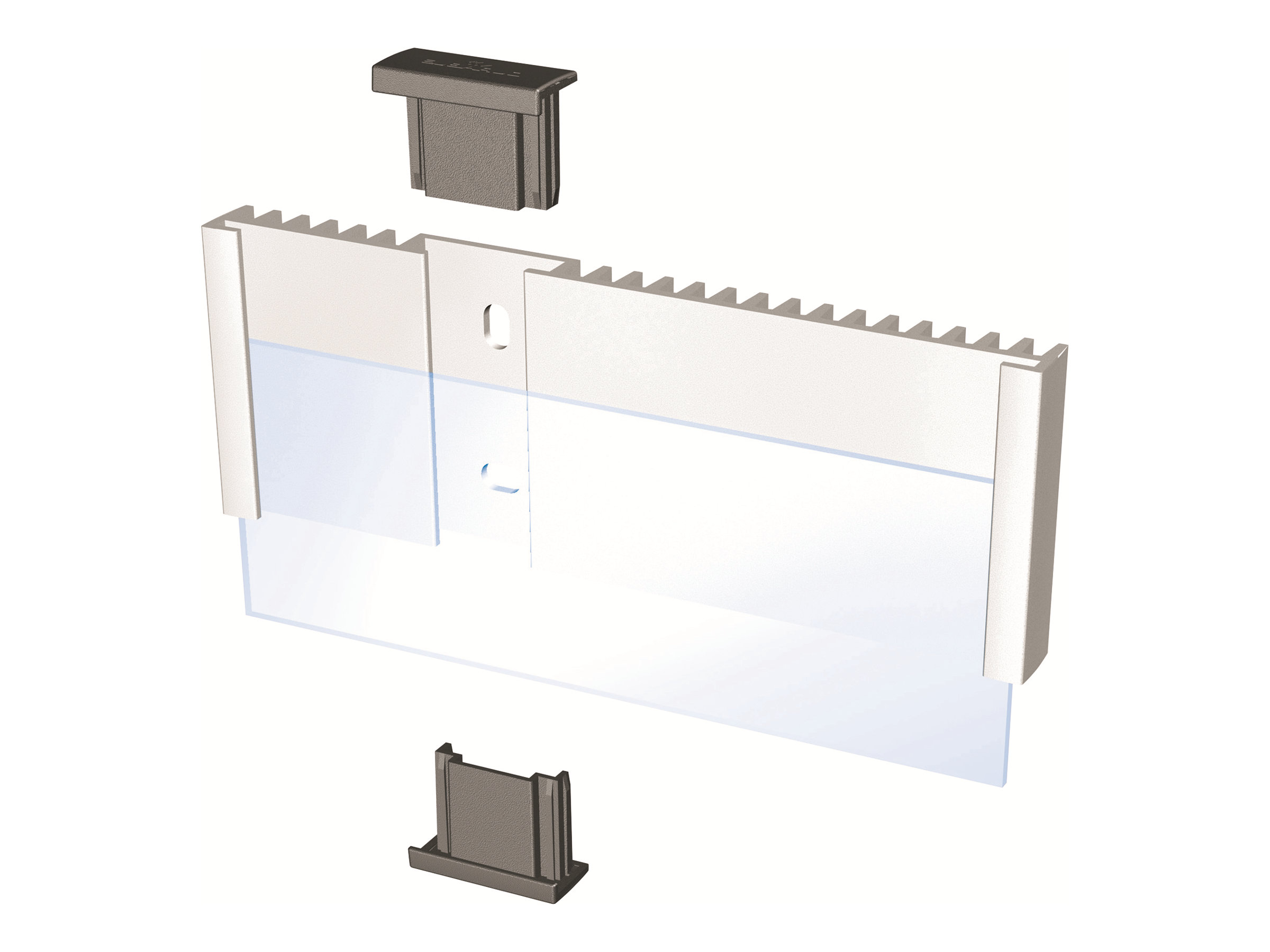 DURABLE Tuerschild INFO SIGN Metall silber 14,9 x 5,25 cm