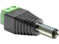 DELOCK Adapter Terminalblock > DC 2,5 x 5,5mm Stecker DELOCK Adapter Terminalblock > DC 2,5 x 5,5mm Stecker