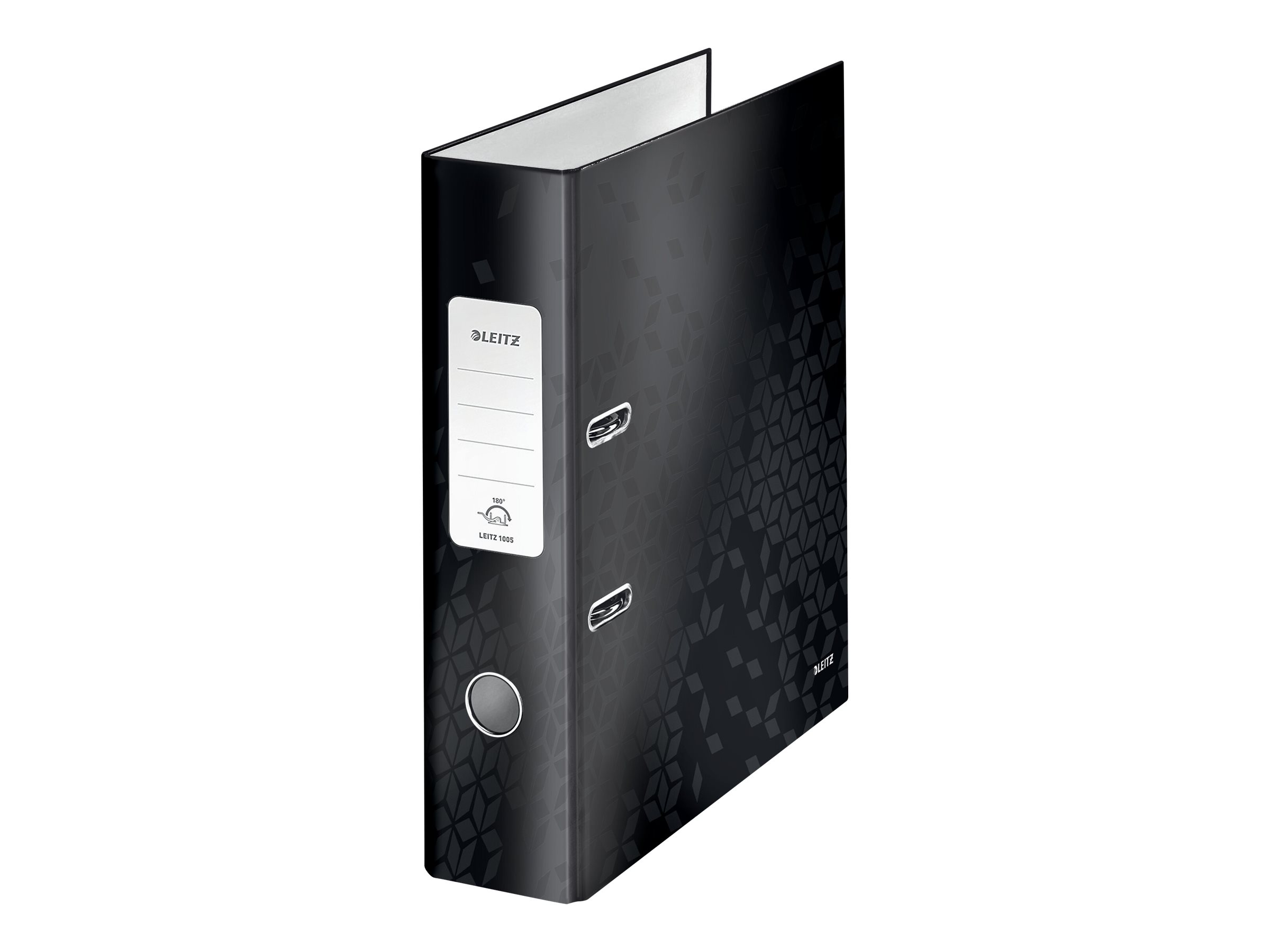 LEITZ Ordner schwarz Karton 8,0 cm DIN A4 LEITZ Ordner schwarz Karton 8,0 cm DIN A4