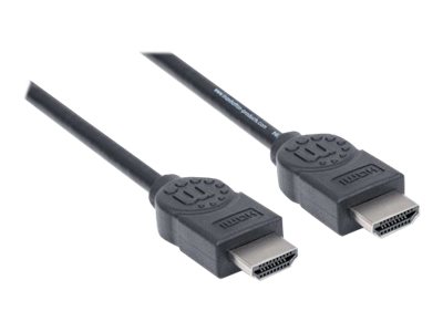 MANHATTAN High Speed HDMI-Kabel mit Ethernet-Kanal HEC ARC 3D 4K30Hz HDMI-Stecker auf HDMI-Stecker geschirmt schwarz 5m MANHATTAN High Speed HDMI-Kabel mit Ethernet-Kanal HEC ARC 3D 4K30Hz HDMI-Stecker auf HDMI-Stecker geschirmt schwarz 5m