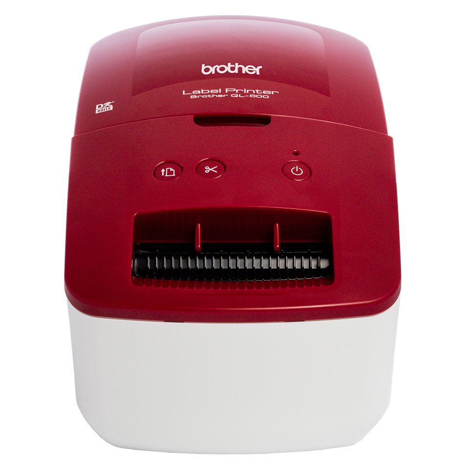 BROTHER QL600R LABEL PRT REDWHITE ALL EX UKIRE