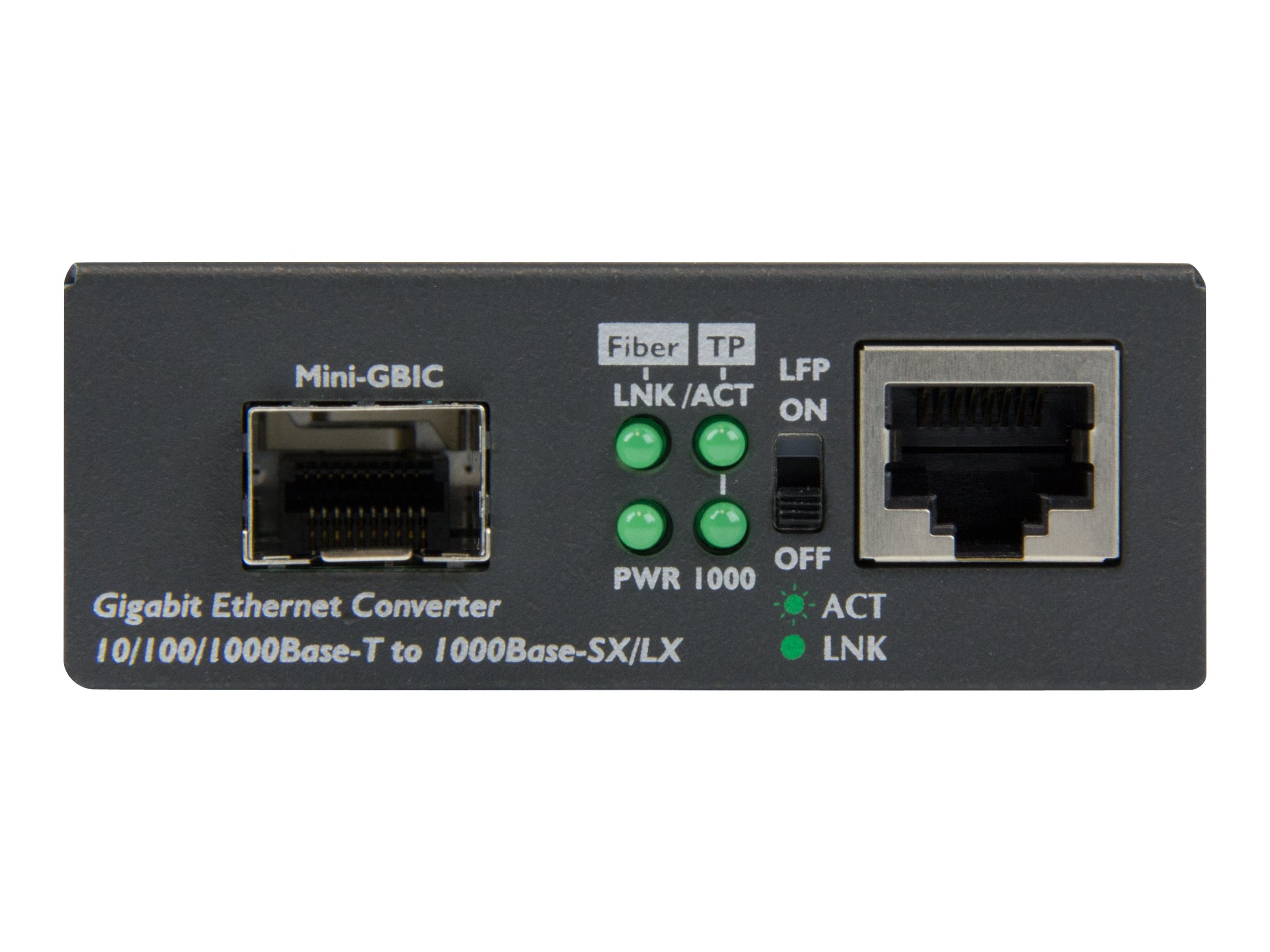 STARTECH.COM Unmanaged Gigabit Fiber Media Converter - Open SFP low cost