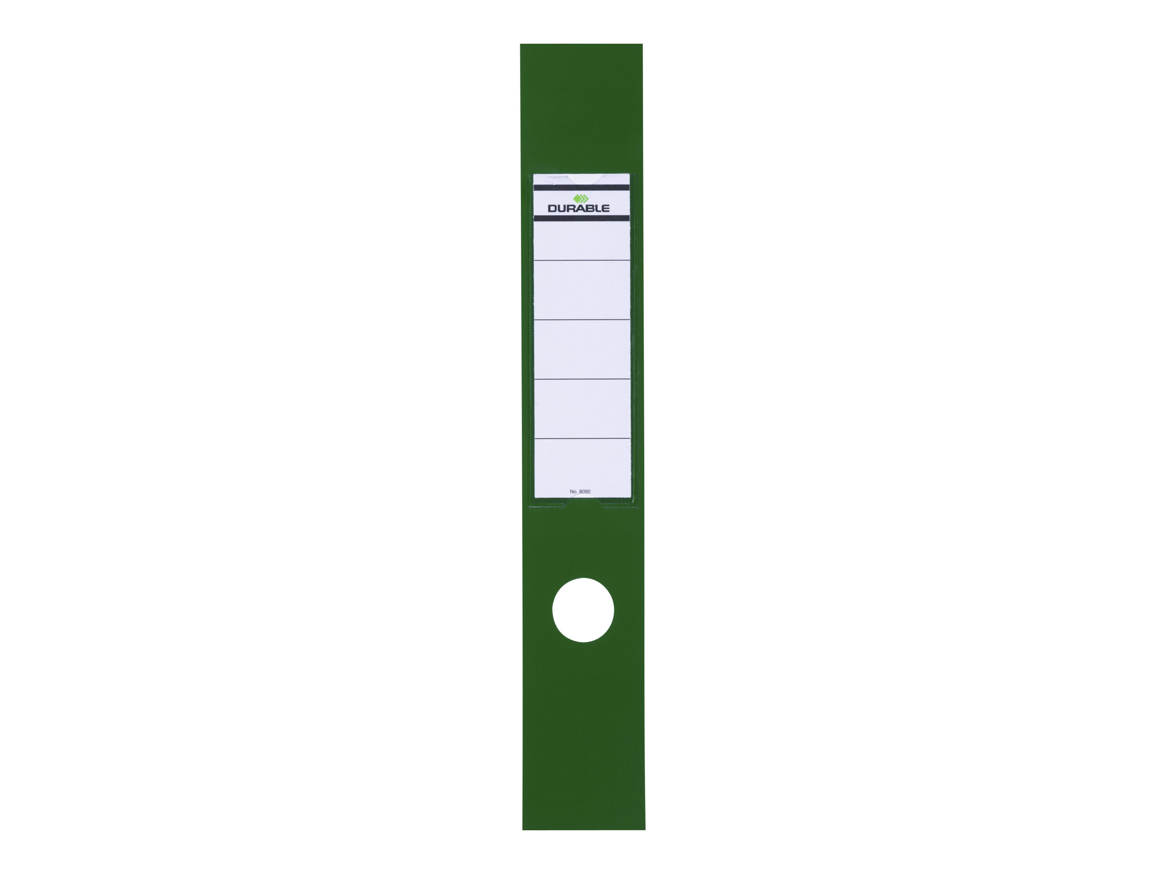 10 DURABLE Ordneretiketten ORDOFIXÂ® grÃ¼n fÃ¼r 7,0 cm RÃ¼ckenbreite
