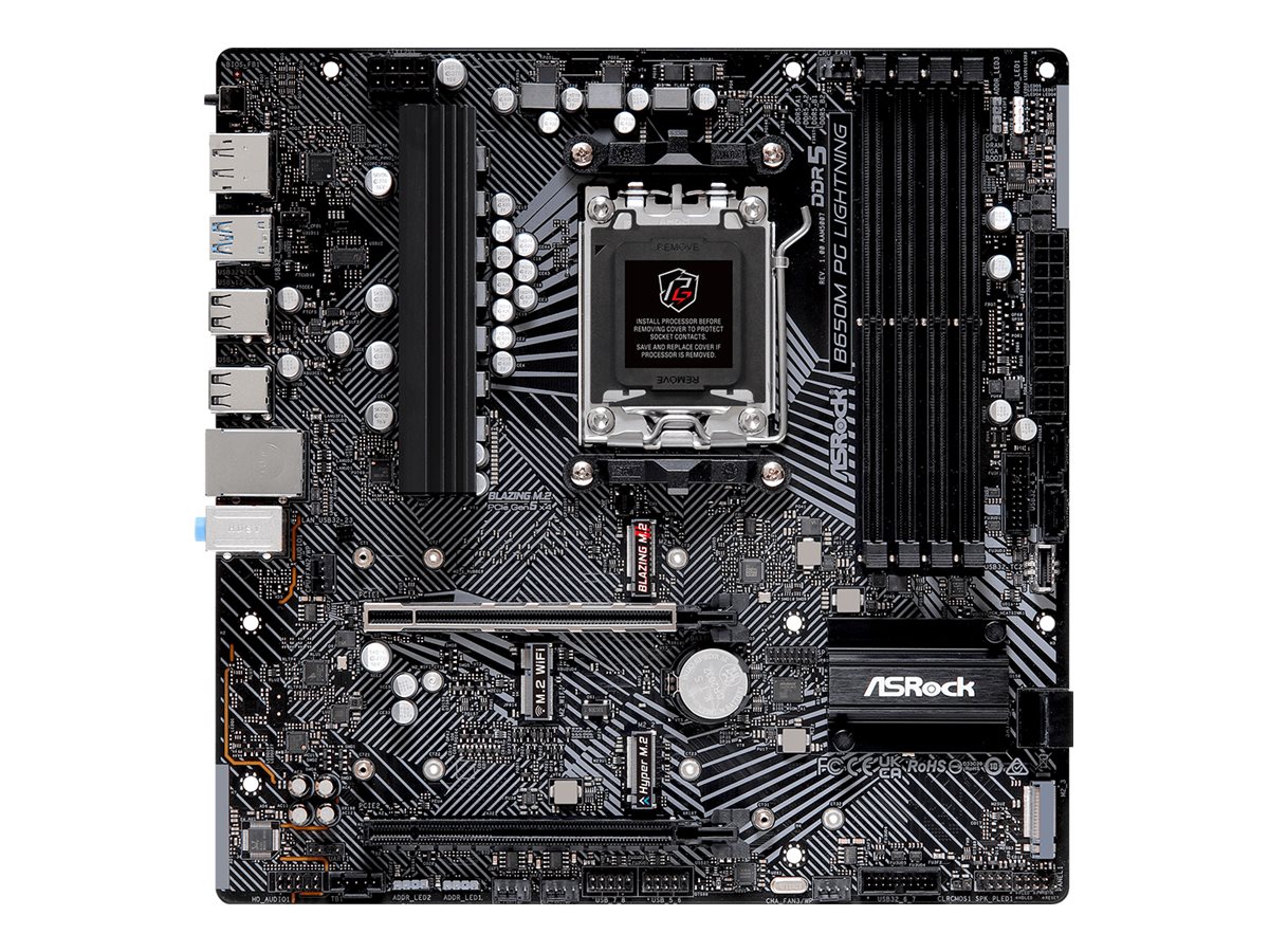 ASRock B650M PG Lightning AM5 mATX DDR5