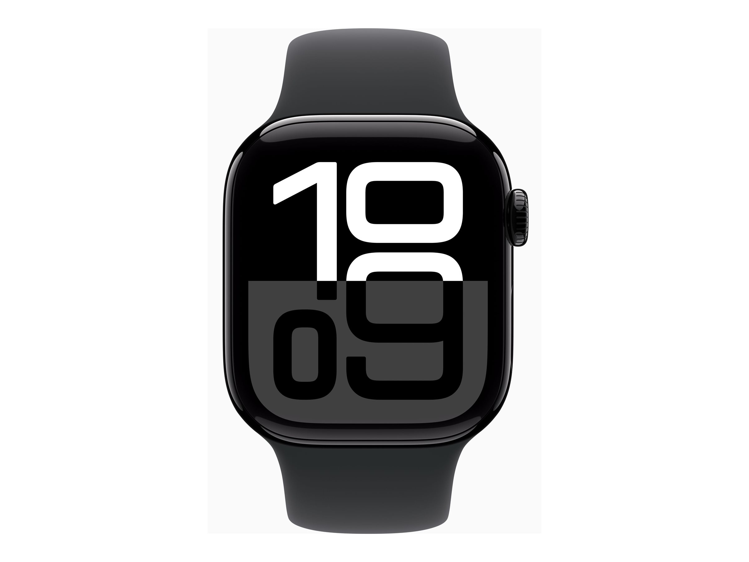 Apple Watch S10 Aluminium 42mm Diamantschwarz (Sportarmband schwarz) S/M Apple Watch S10 Aluminium 42mm Diamantschwarz (Sportarmband schwarz) S/M