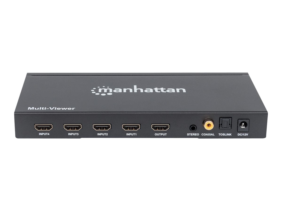 MANHATTAN 1080p 4-Port HDMI Multiviewer Switch Fernbedienung