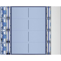 Bticino Tastenmodul 352181 8 Ruftasten-D ALLMETAL 4x2 Bticino Tastenmodul 352181 8 Ruftasten-D ALLMETAL 4x2