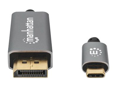 MANHATTAN 8K 60Hz USB-C to DisplayPort 1.4 Adapter Cable 2m