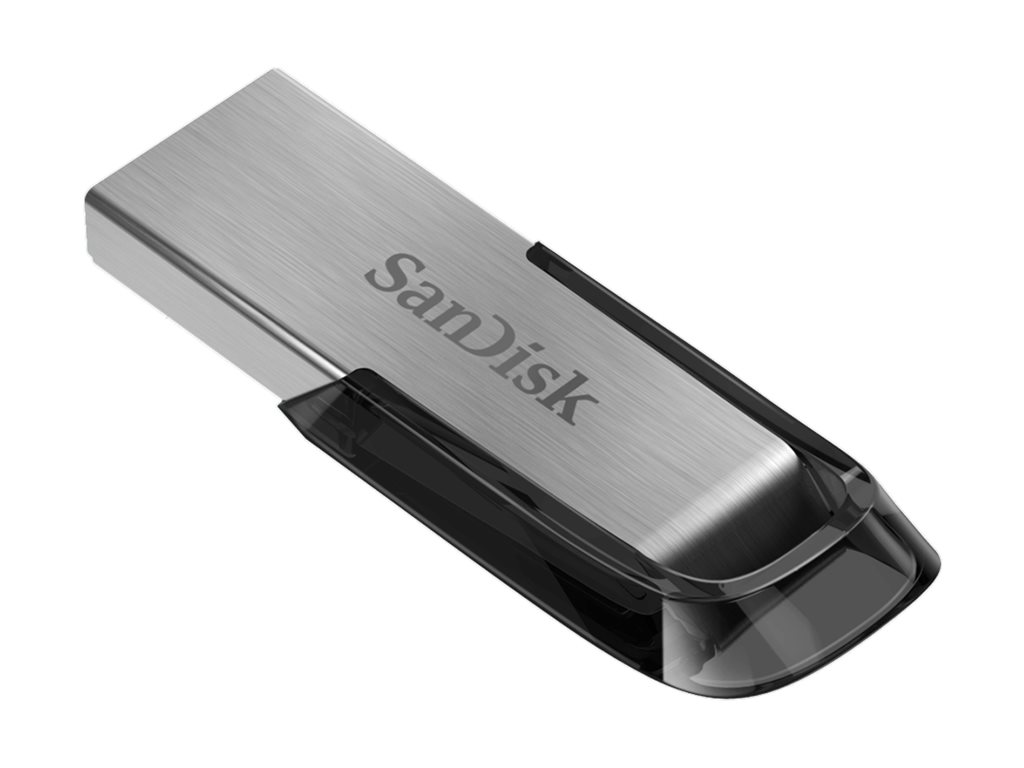 SanDisk USB-Stick Ultra Flair silber, schwarz 32 GB