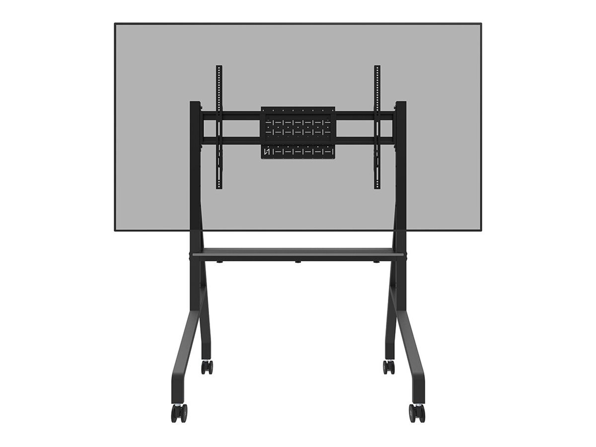 NEOMOUNTS Move Go Mobile Floor Stand fast install height adjustable NEOMOUNTS Move Go Mobile Floor Stand fast install height adjustable