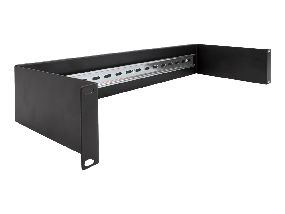 Delock 19" Hutschienenpanel 2 HE - schwarz Delock 19" Hutschienenpanel 2 HE - schwarz