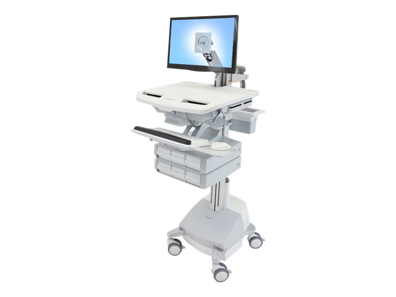 ERGOTRON StyleView Wagen mit LCD-Arm SLA-Antrieb 6 Schublade EU ERGOTRON StyleView Wagen mit LCD-Arm SLA-Antrieb 6 Schublade EU
