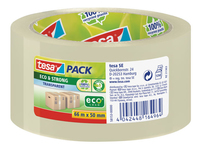 tesa Packband tesapackÂ® Eco & Strong transparent 50,0 mm x 66,0 m 1 Rolle