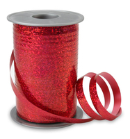 PRaeSENT Geschenkband HOLLY Holographic rot 10 mm x 200 m PRaeSENT Geschenkband HOLLY Holographic rot 10 mm x 200 m