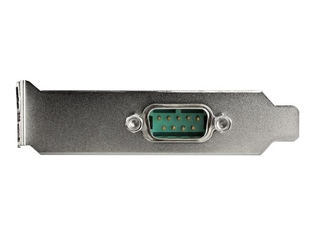 STARTECH.COM 1 Port Serielle Schnittstellenkarte PCIe mit 16950 UART - Serial Adapter - 921,4 Kbps - Windows und Linux