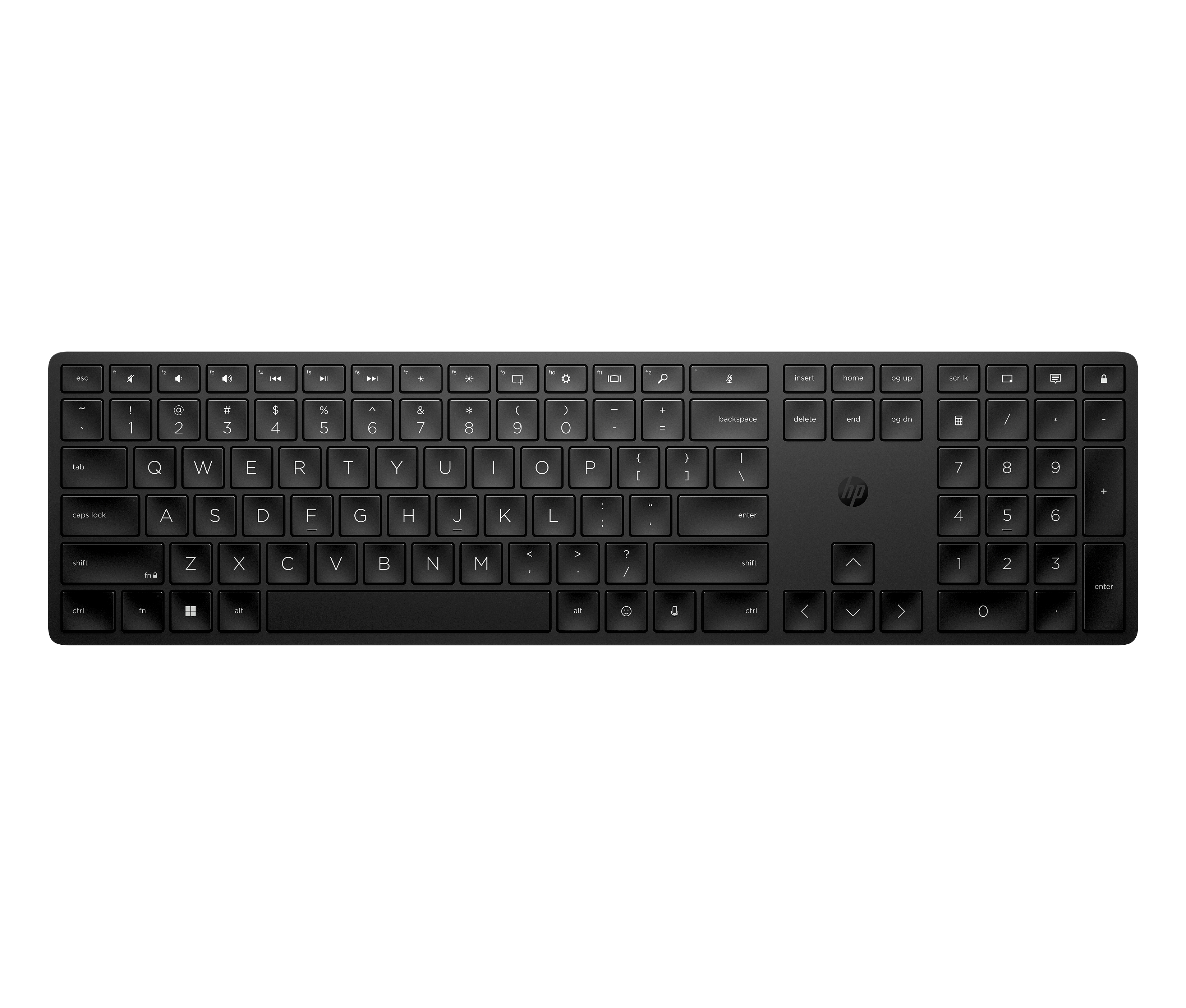 HP 455 programmierbare Wireless Tastatur kabellos schwarz