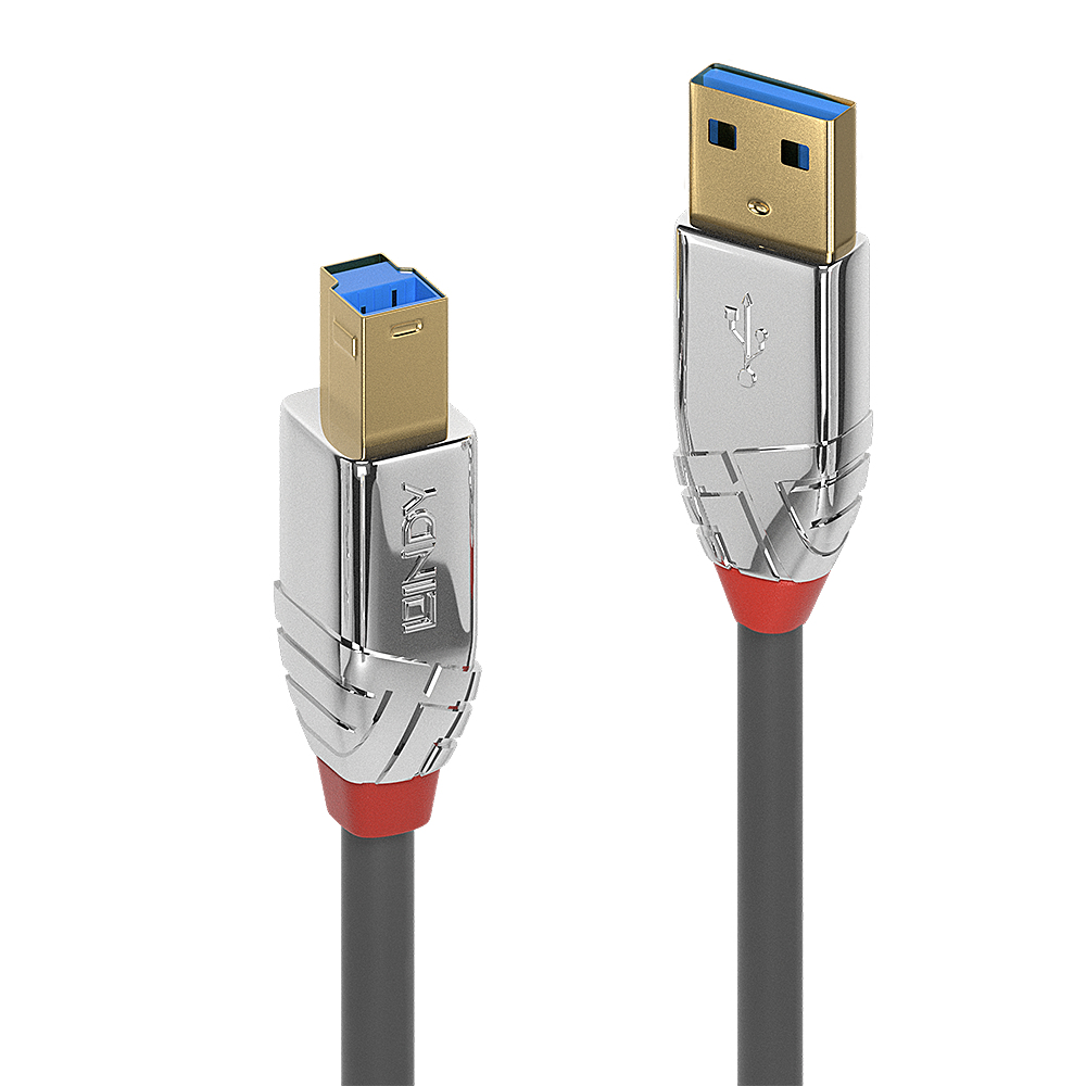LINDY 3m USB 30 Typ A an B Kabel Cromo Line 5 Gbits