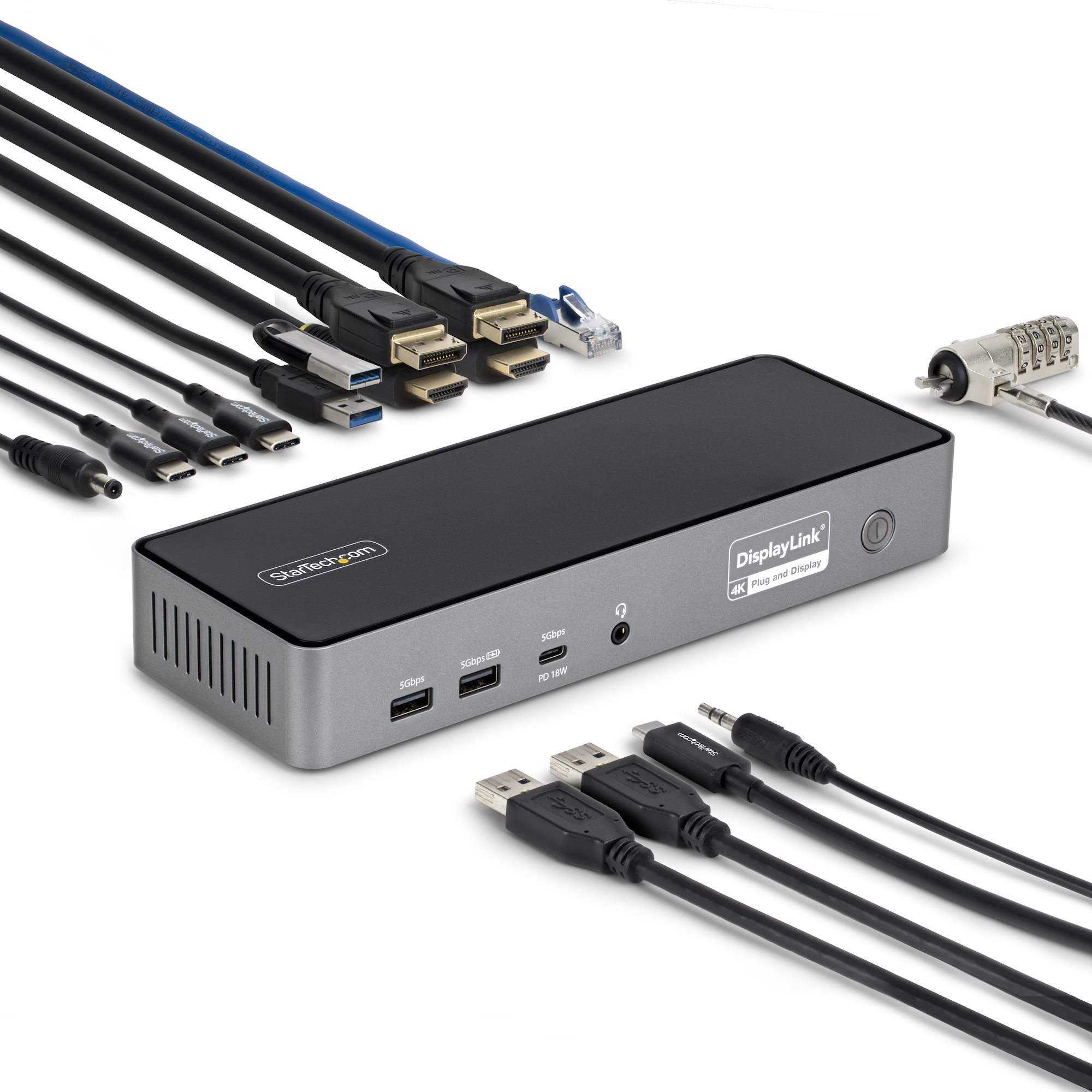 StarTech.com Dockingstation 3X Monitor