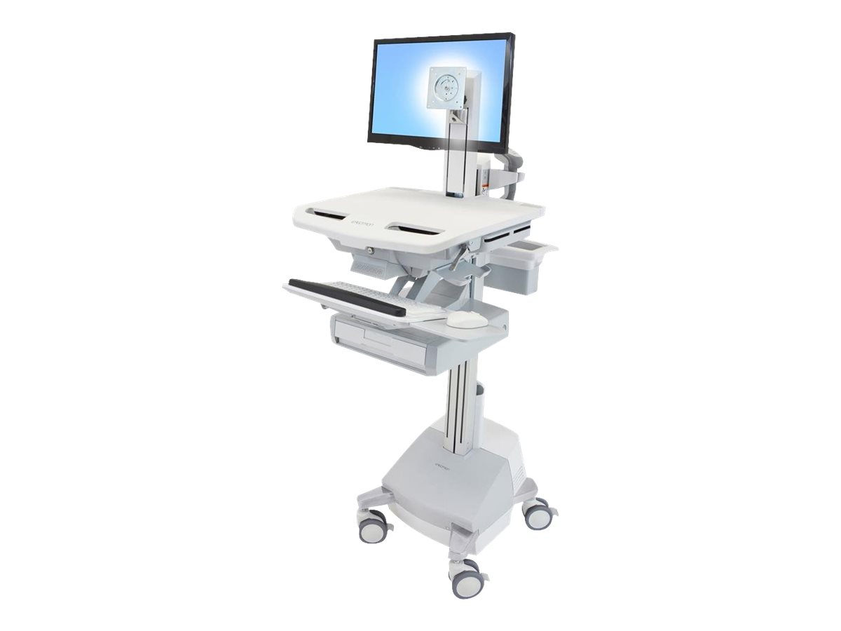 ERGOTRON StyleView Wagen mit LCD-Gelenk SLA-Antrieb 1 Schublade ERGOTRON StyleView Wagen mit LCD-Gelenk SLA-Antrieb 1 Schublade