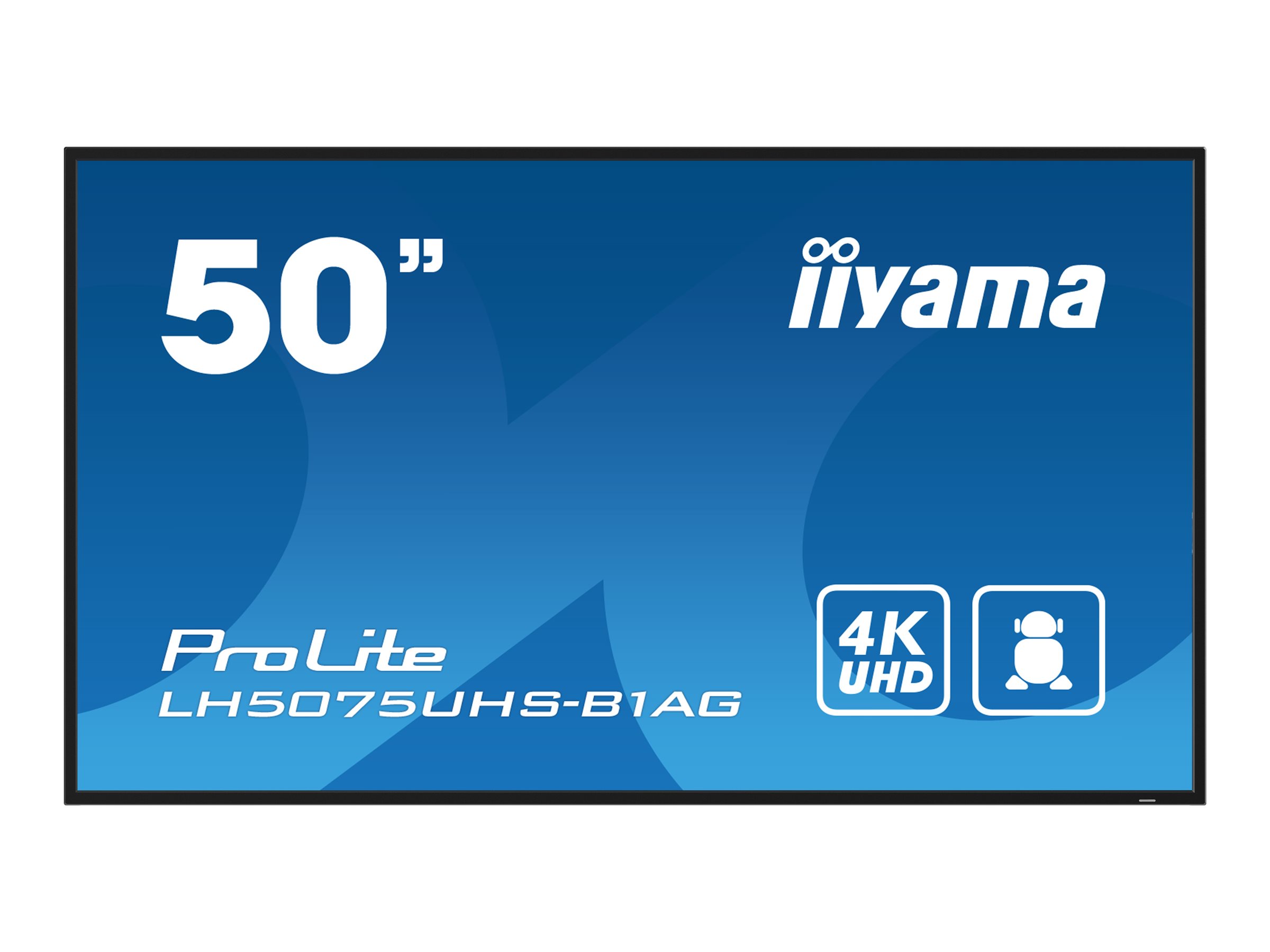 125.7cm(50) LH5075UHS-B1AG 16:9 3xHDMI+DP+2xUSB VA retail