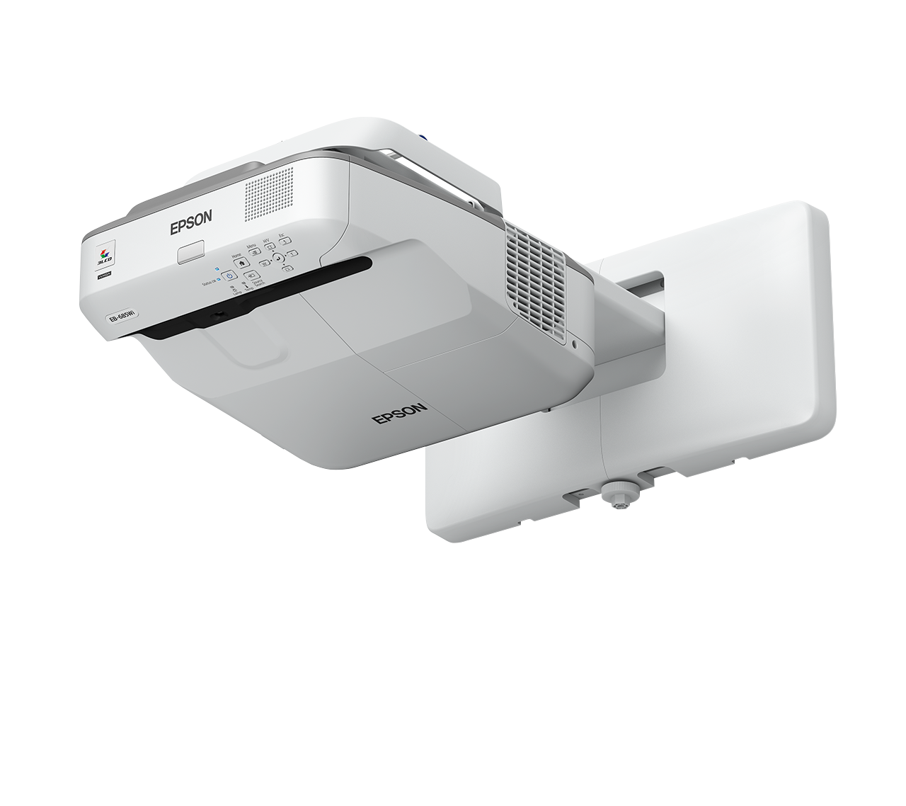 EPSON EB685Wi 3LCD WXGA interactive ultra short throw projector 1280x800 1610 3500 lumen 16W speaker