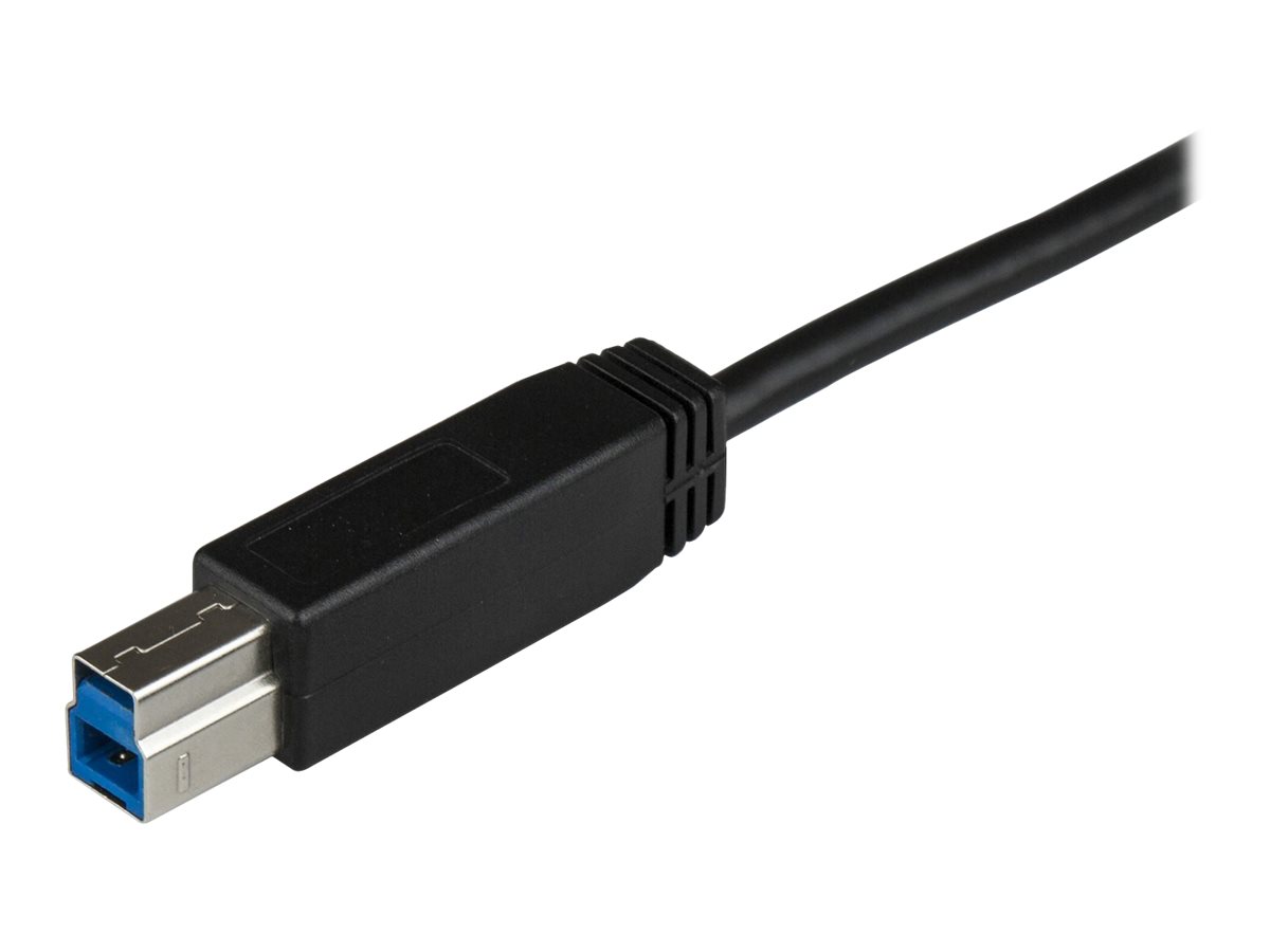 StarTech.com 1m USB 3.1 USB-C auf USB-B Kabel - USB 3.1 Anschlusskabel - USB-Kabel - 24 pin USB-C (M)