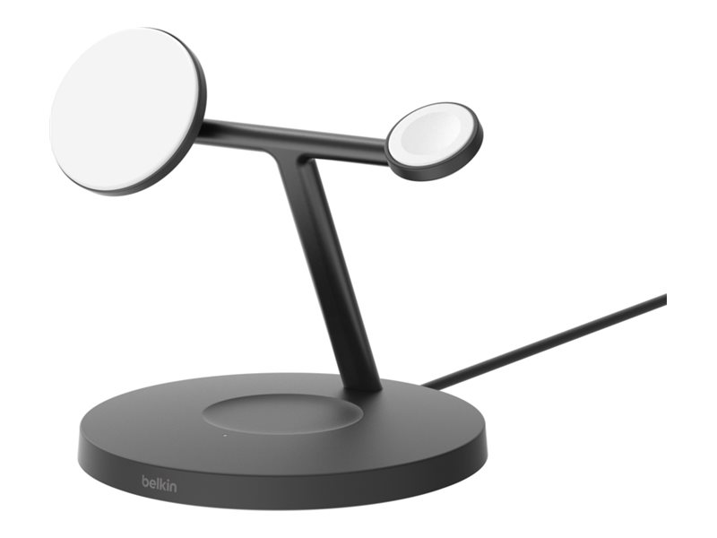 3-in-1 magnetische Ladestation for Apple Watch, black