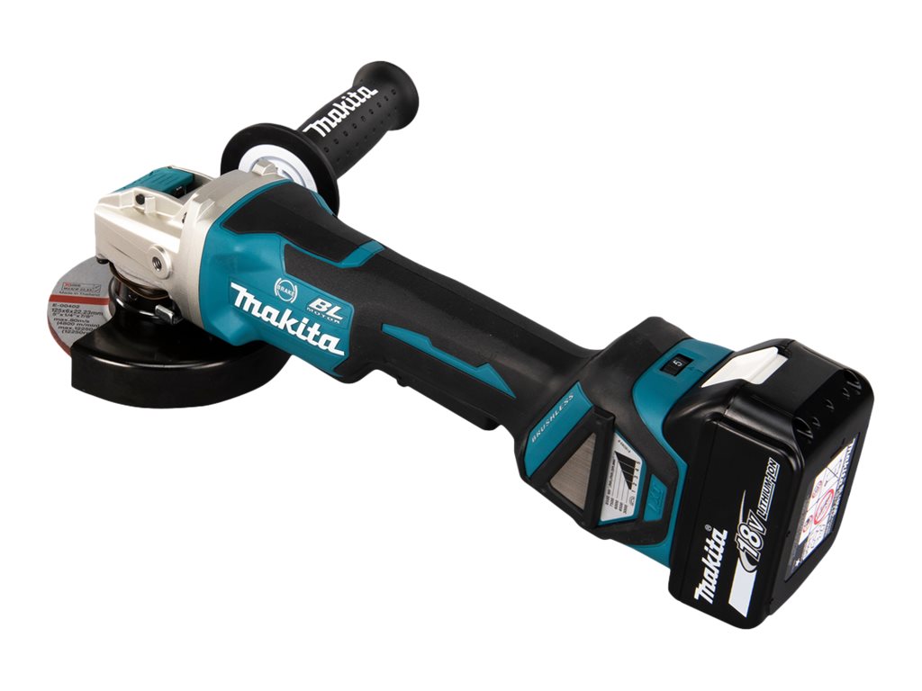 makita DGA519RTJ Akku-Winkelschleifer-Set 18,0 V, mit 2 Akkus makita DGA519RTJ Akku-Winkelschleifer-Set 18,0 V, mit 2 Akkus