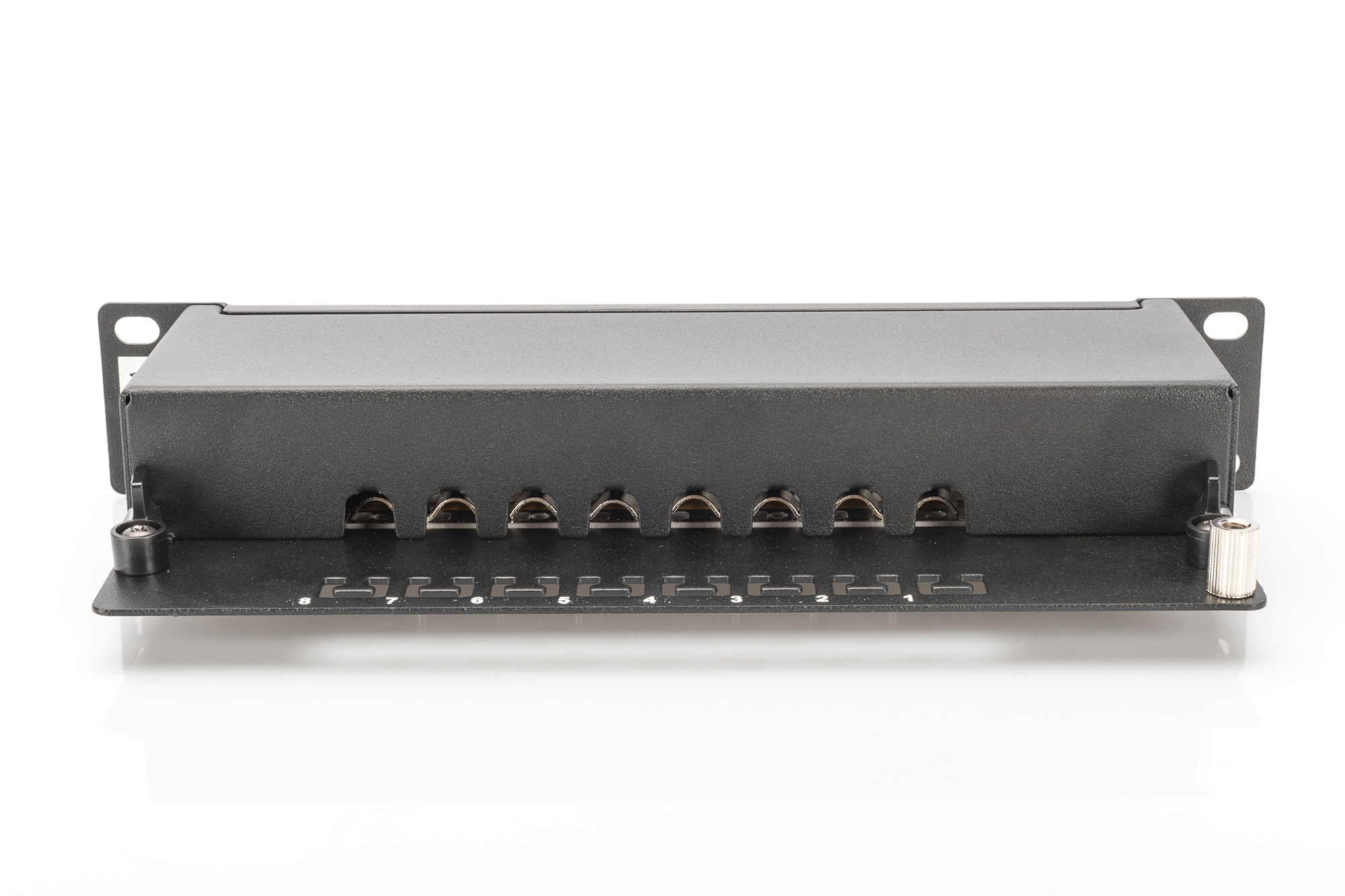 DIGITUS Cat.6 Klasse E Patchpanel geschirmt 8-Port RJ45