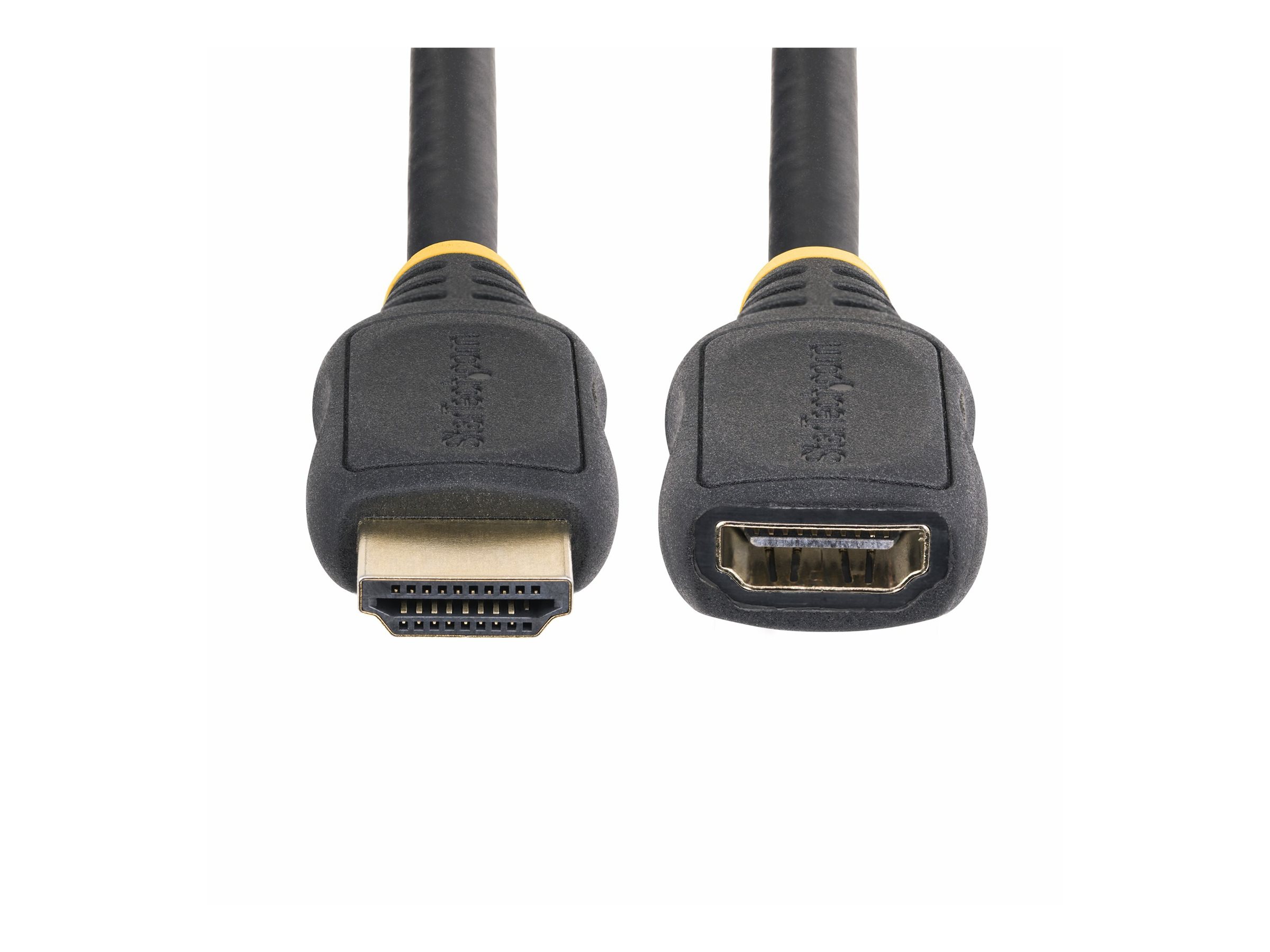 STARTECH.COM 1m HDMI 2.0 Verlängerungskabel High Speed HDMI Kabel 4K 60Hz Arc HDMI Verlängerungskabel HDMI Adapter M/F