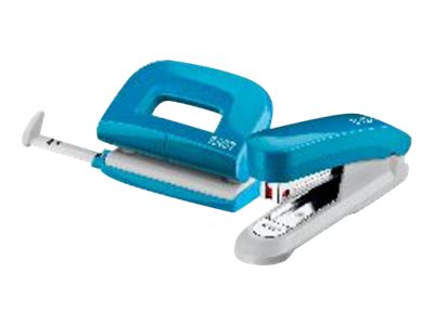 novus Locher und Heftgeraete Set E210/E15 petrol novus Locher und Heftgeraete Set E210/E15 petrol