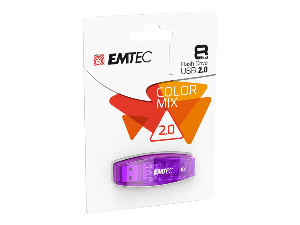 Emtec USB20 C410 8GB Purple
