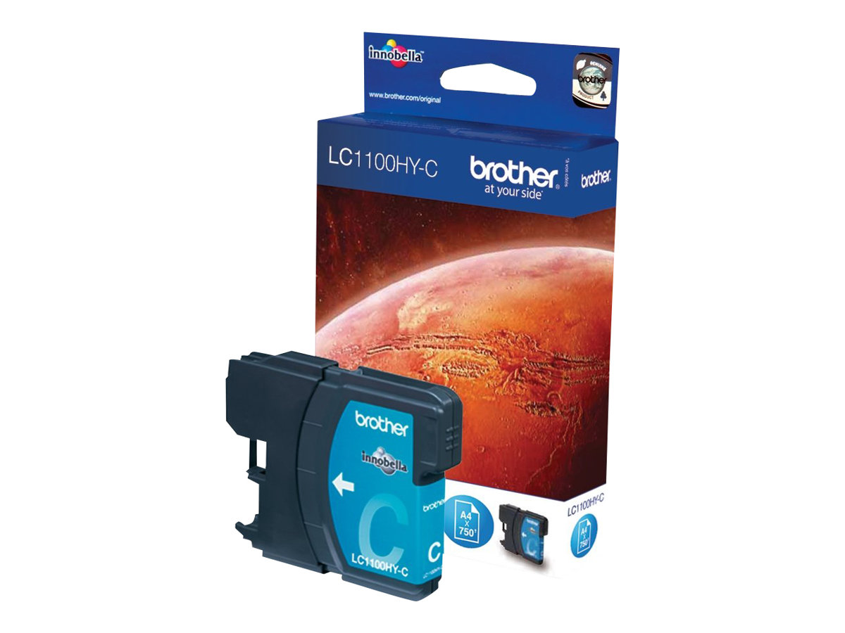 Brother LC1100HYC - Hohe Ergiebigkeit - Cyan