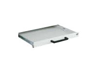 SCHA Dokumentenschublade 19 Zoll 1HE R7035 verp.