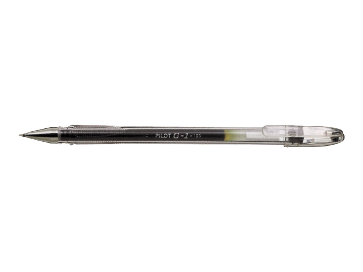 PILOT G1 Gelschreiber transparent 0,3 mm, Schreibfarbe: schwarz, 1 St. PILOT G1 Gelschreiber transparent 0,3 mm, Schreibfarbe: schwarz, 1 St.