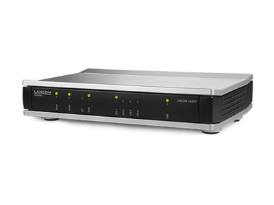 LANCOM 1800EF EU Gigabit business router with fiber port and Ethernet WAN port for connecting external modems IPSec VPN 5ch LANCOM 1800EF EU Gigabit business router with fiber port and Ethernet WAN port for connecting external modems IPSec VPN 5ch
