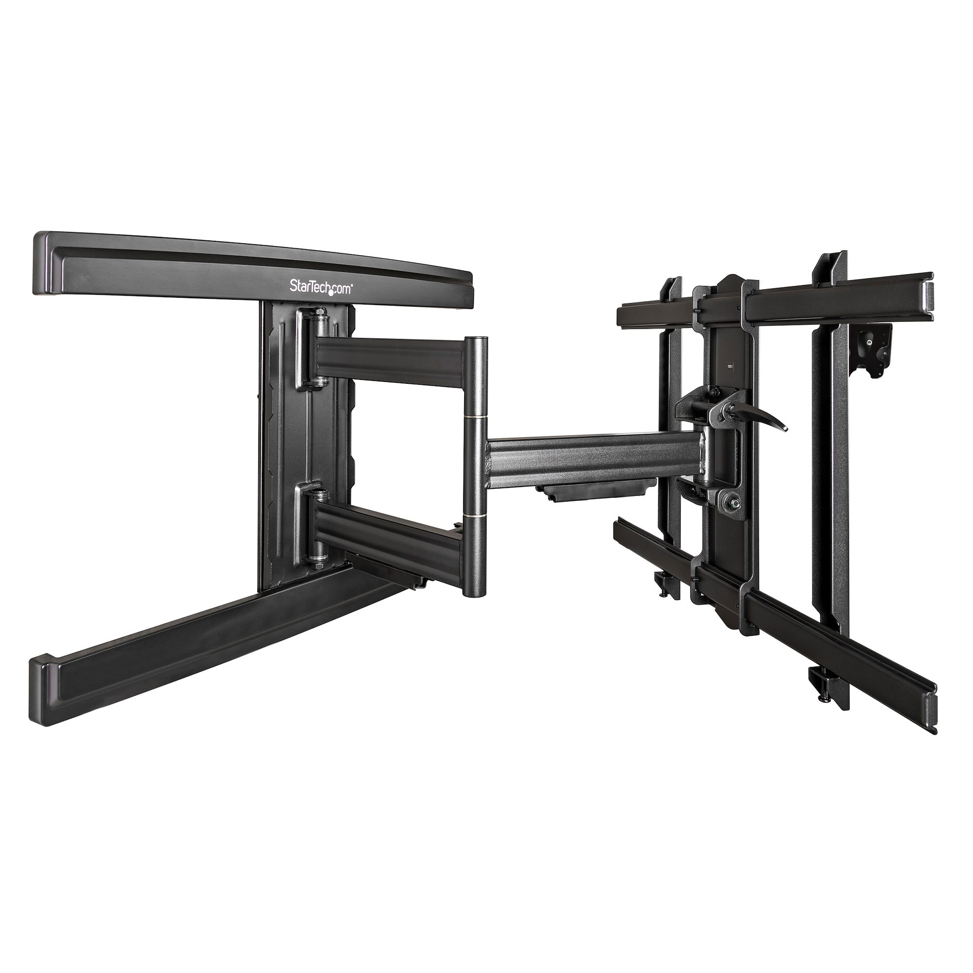 STARTECHCOM TV Wandhalterung vollbeweglich Für bis zu 203cm 80Zoll VESA Displays Gelenkarm Stahl einstellbar