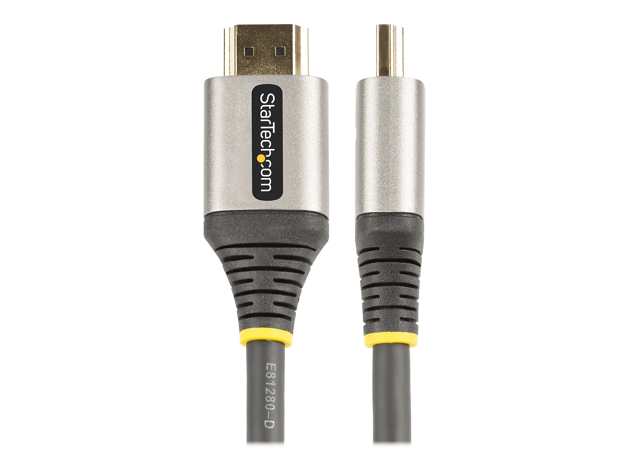 StarTech.com 1m Premium zertifiziertes HDMI 2.0 Kabel - High Speed Ultra HD 4K 60Hz HDMI Kabel mit Ethernet - HDR10, ARC - UHD HDMI Videokabel - Für UHD Monitore, TVs, Displays - M/M (HDMMV1M) - HDMI-Kabel mit Ethernet - 1 m