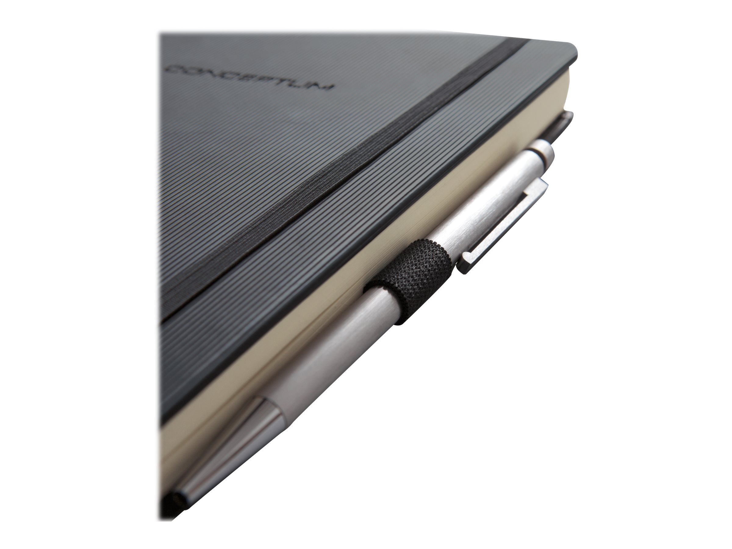 SIGEL Notizbuch Conceptum® ca. DIN A5 blanko, schwarz Softcover 194 Seiten