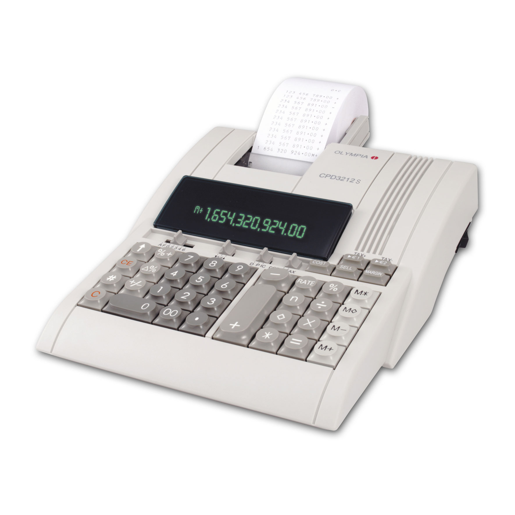 OLYMPIA CPD3212T TISCHRECHNER LICHTGRAU OLYMPIA CPD3212T TISCHRECHNER LICHTGRAU