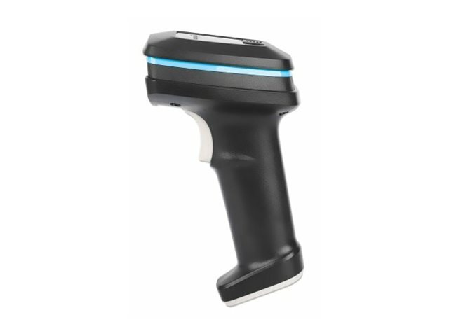 MANHATTAN 2D Long Range LED-Barcodescanner 50 mm Scanreichweite abnehmbares 1,8 m USB-A-Kabel 60 Scans/sec. 100K Lux Schutzart IP52