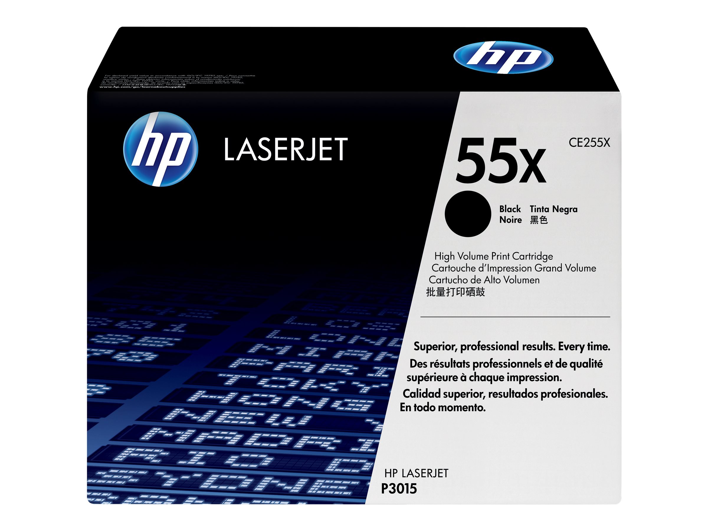 HP 55X (CE255X) schwarz Tonerkartusche HP 55X (CE255X) schwarz Tonerkartusche