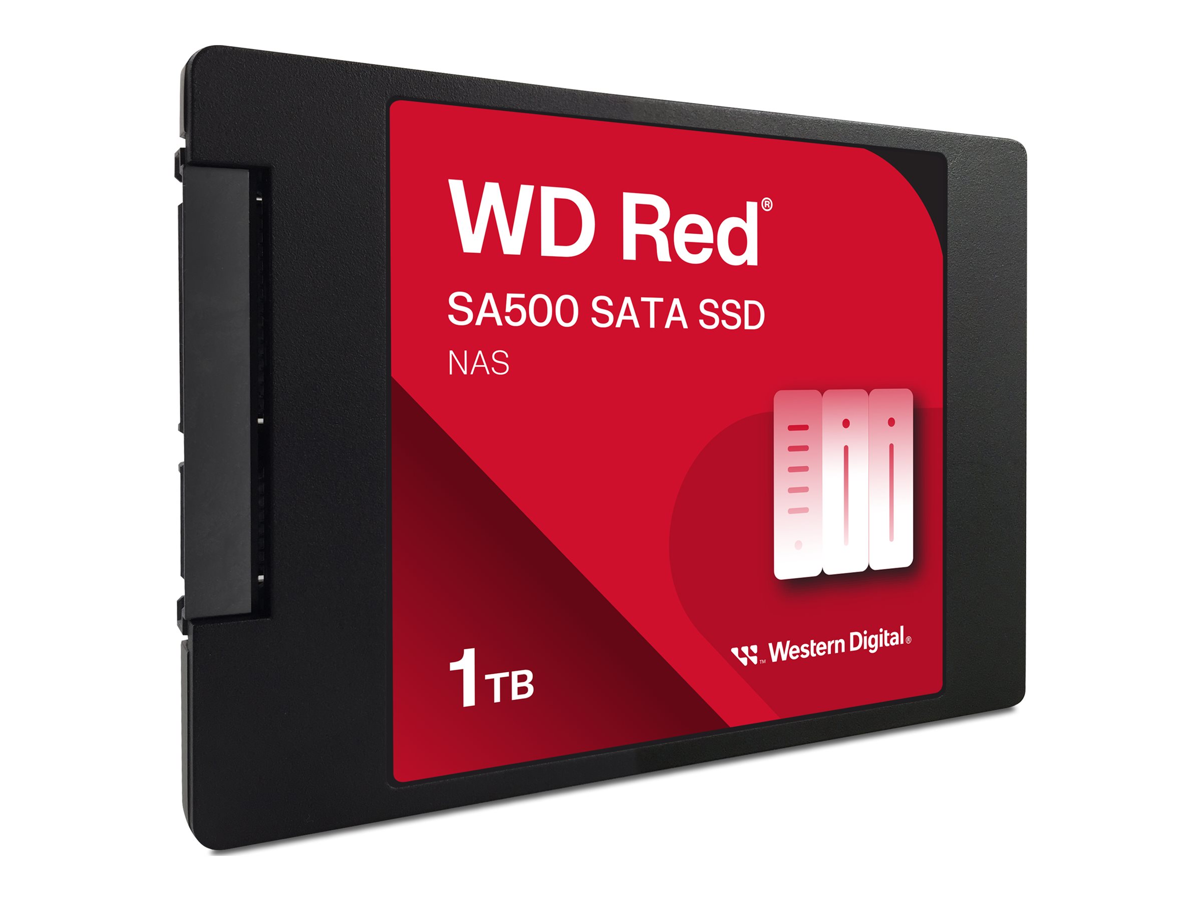 WD Red SSD SA500 NAS 1TB 6,35cm 2,5Zoll SATA III 6 Gb/s internal single-packed