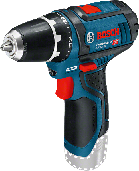 BOSCH Professional GSR 12V-15 Akku-Bohrschrauber 12,0 V, ohne Akku BOSCH Professional GSR 12V-15 Akku-Bohrschrauber 12,0 V, ohne Akku