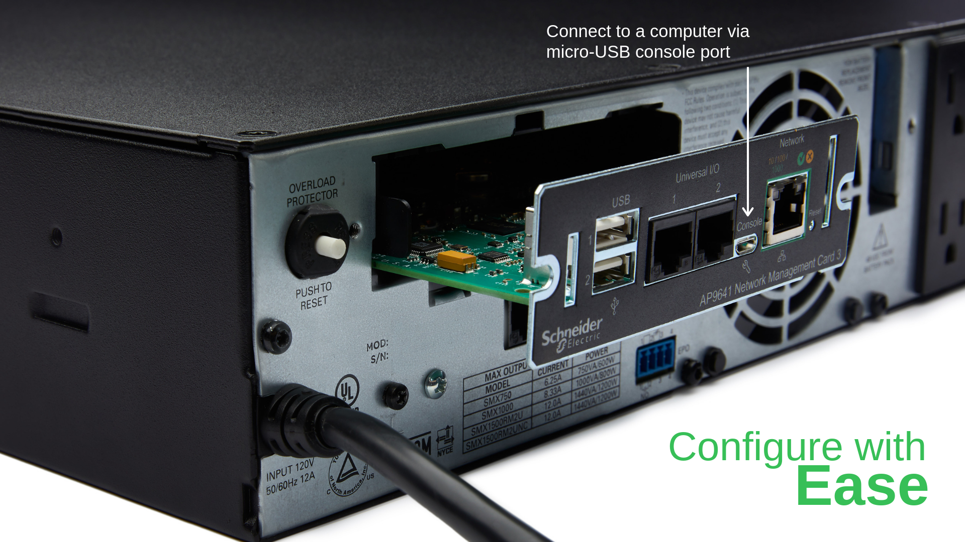 APC UPS Network Management Card 3 with Environmental Monitoring