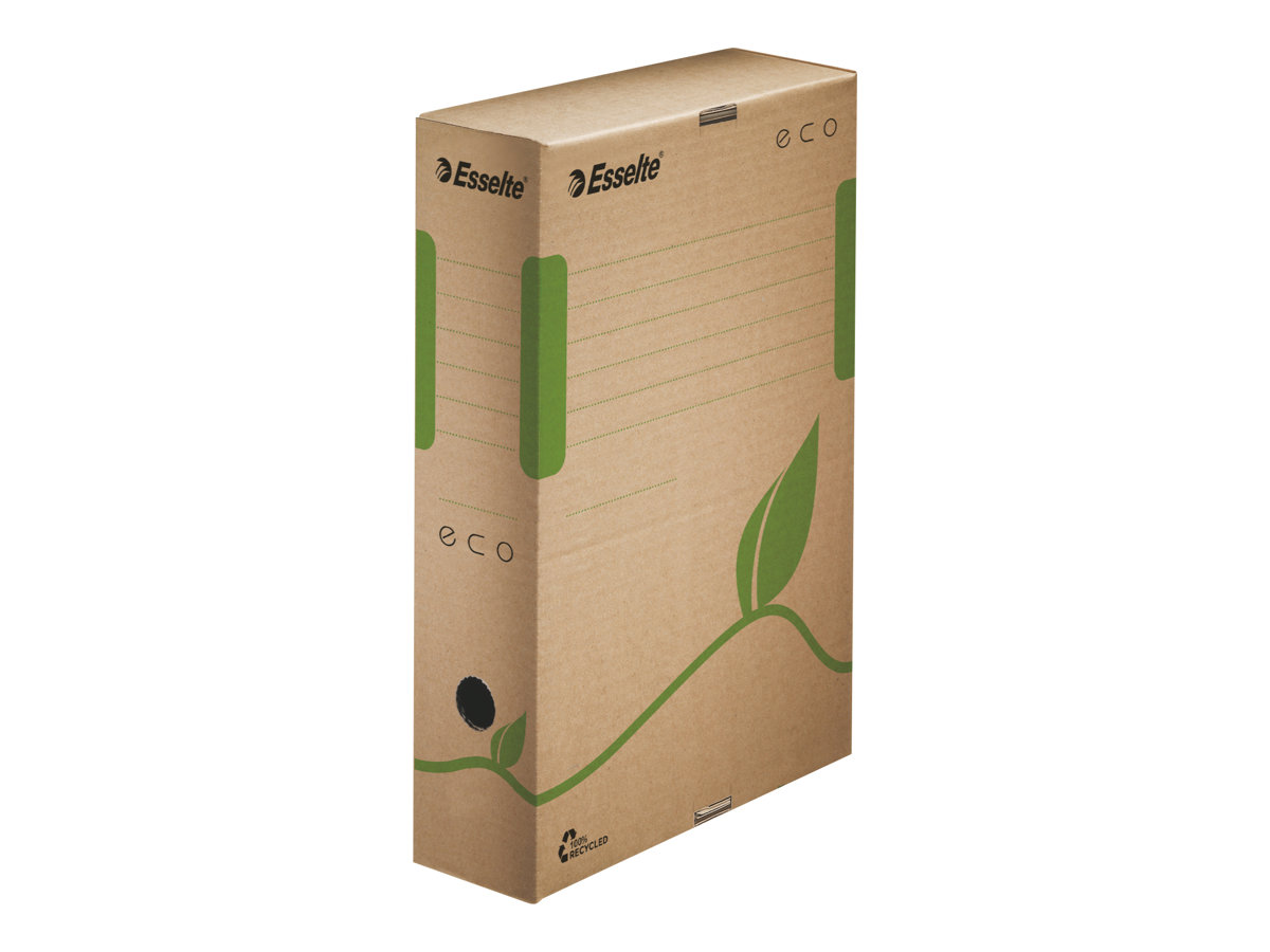 25 Esselte Archivboxen ECO braun 8,0 x 23,3 x 32,7 cm 25 Esselte Archivboxen ECO braun 8,0 x 23,3 x 32,7 cm