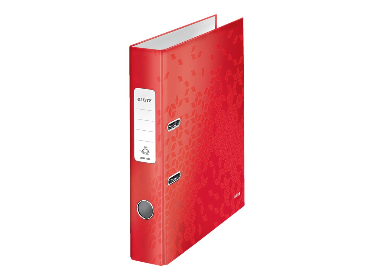 LEITZ Ordner rot Karton 5,0 cm DIN A4