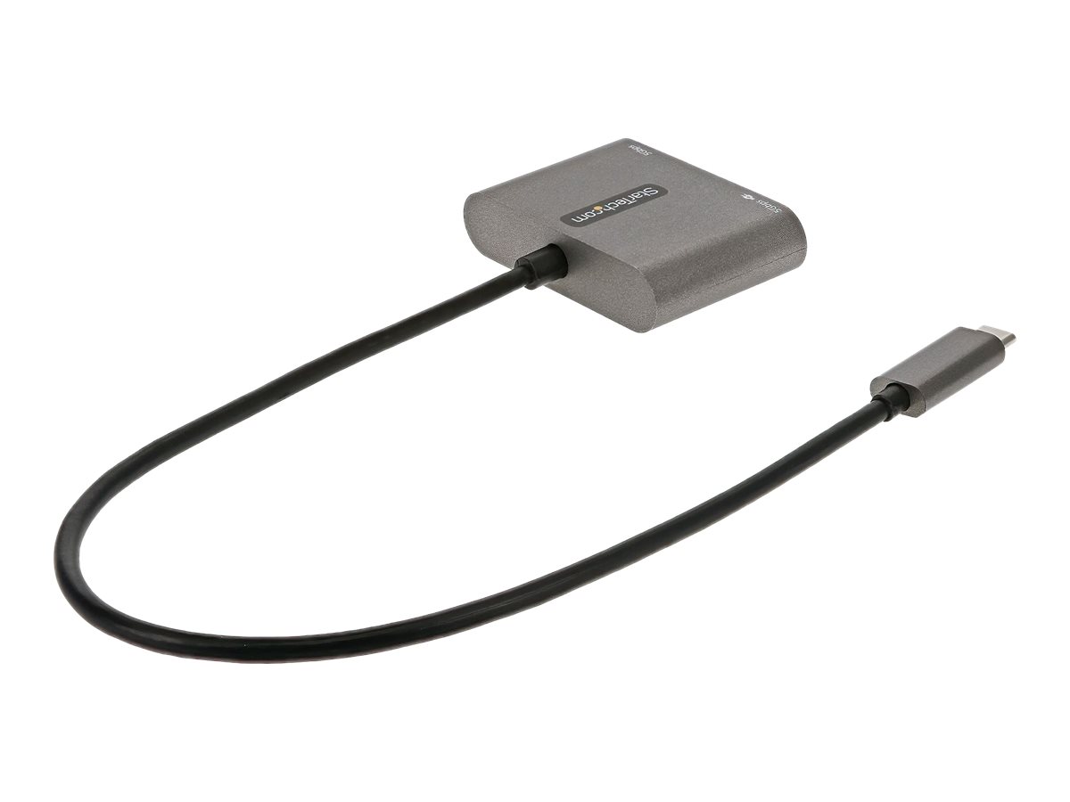 STARTECH.COM USB-C to HDMI Multiport Adapter 4K 100W PD USB 3.0 Hub 5Gbit/s USB-C zu HDMI Dock/Reiseadapter mit Stromversorgu STARTECH.COM USB-C to HDMI Multiport Adapter 4K 100W PD USB 3.0 Hub 5Gbit/s USB-C zu HDMI Dock/Reiseadapter mit Stromversorgu