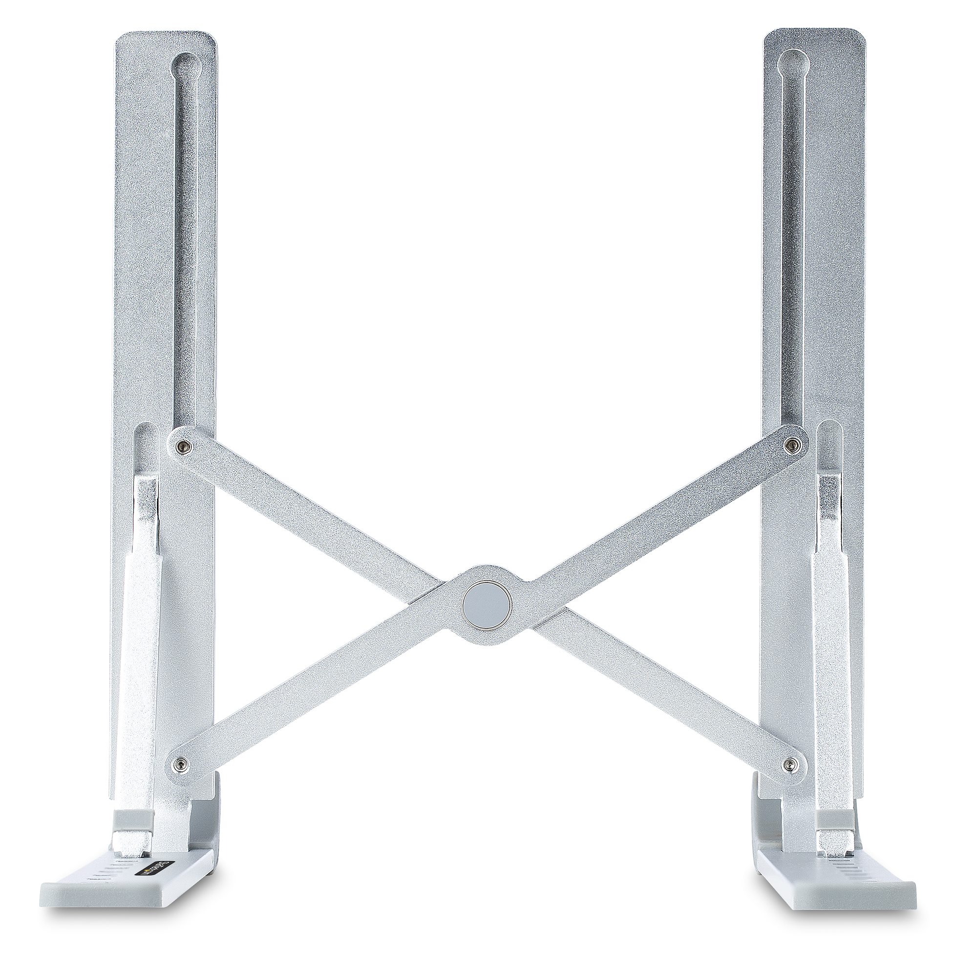 STARTECHCOM Foldable Laptop Riser Stand Portable Height Adjustable Ergonomic Laptop Stand TiltRaisedAngled LaptopTablet Stand